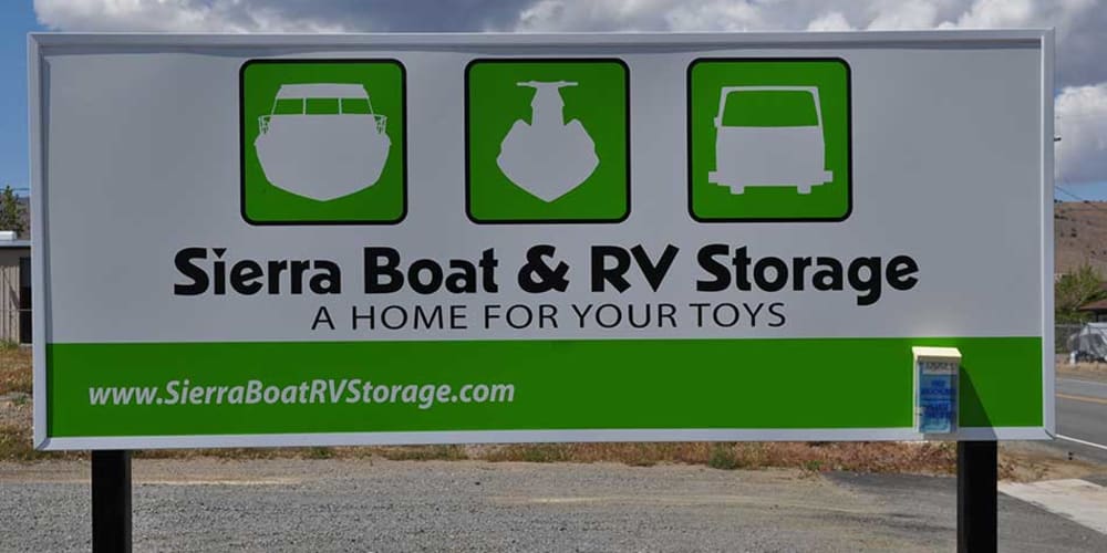 Lankmark at Sierra Boat and RV Storage in Carson City, Nevada