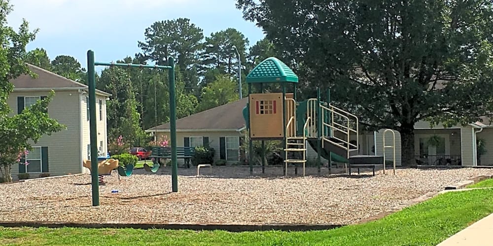 Play area at Parktowne Apartments in Cleveland, Tennessee