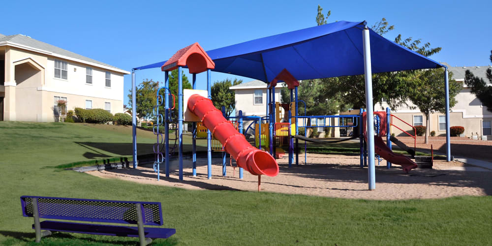 A kids playground at The Patriot Apartments in El Paso, Texas