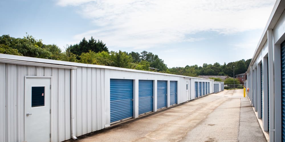 outdoor units at AAA Self Storage at E Swathmore Ave in High Point, North Carolina