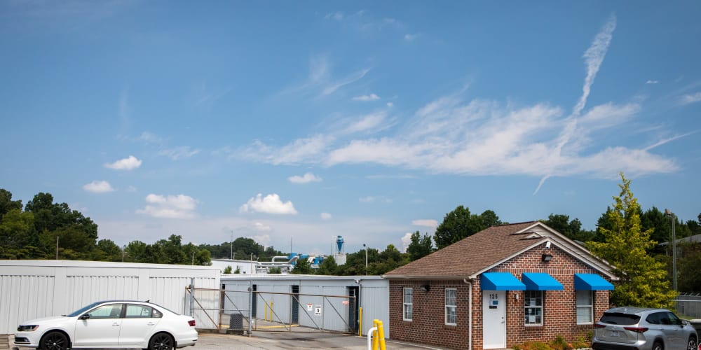 street view of AAA Self Storage at E Swathmore Ave in High Point, North Carolina