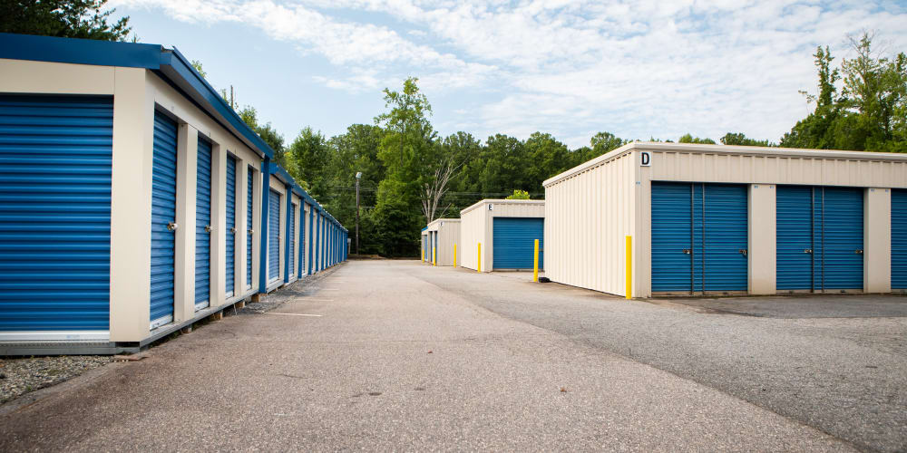 outdoor units at AAA Self Storage at Brookford Industrial Dr in Kernersville, North Carolina