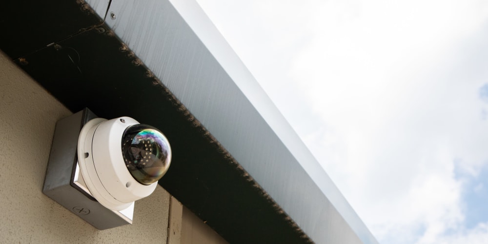 digital surveillance at AAA Self Storage at W Friendly Ave in Greensboro, North Carolina