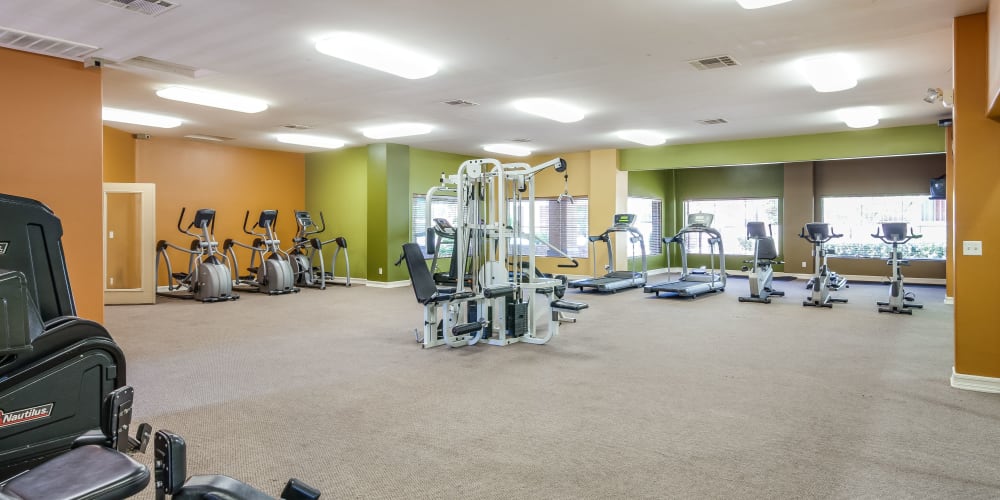 Fitness center at Durango Canyon Apartments in Las Vegas, Nevada