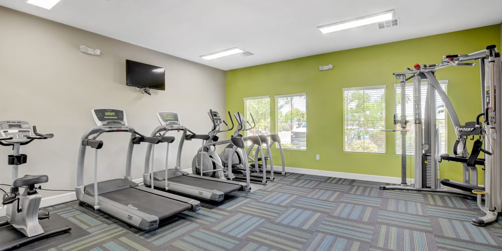 Fitness center at Morningstar Apartments in Las Vegas, Nevada