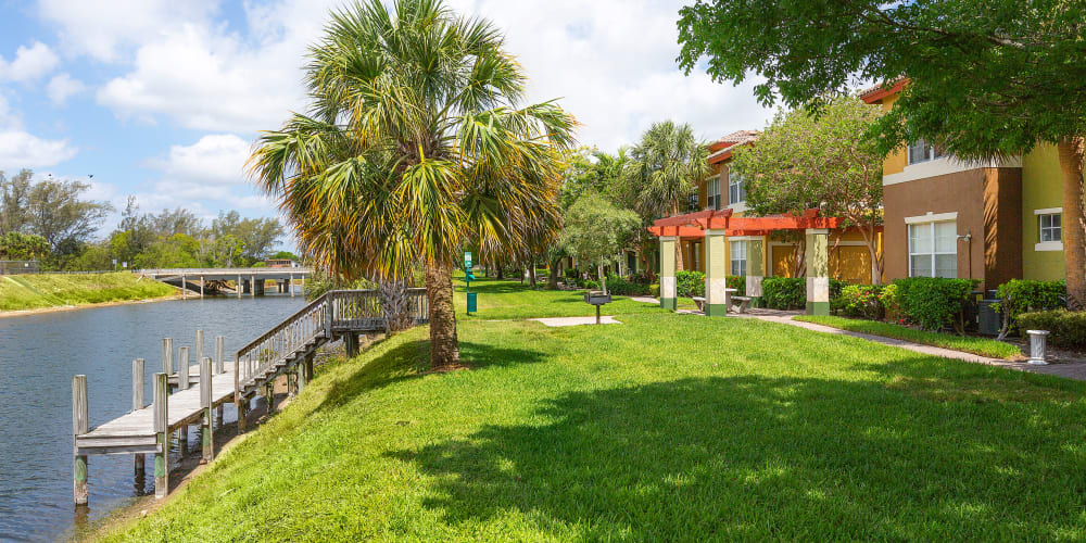 Canalfront property at Delray Bay Apartments in Delray Beach, Florida