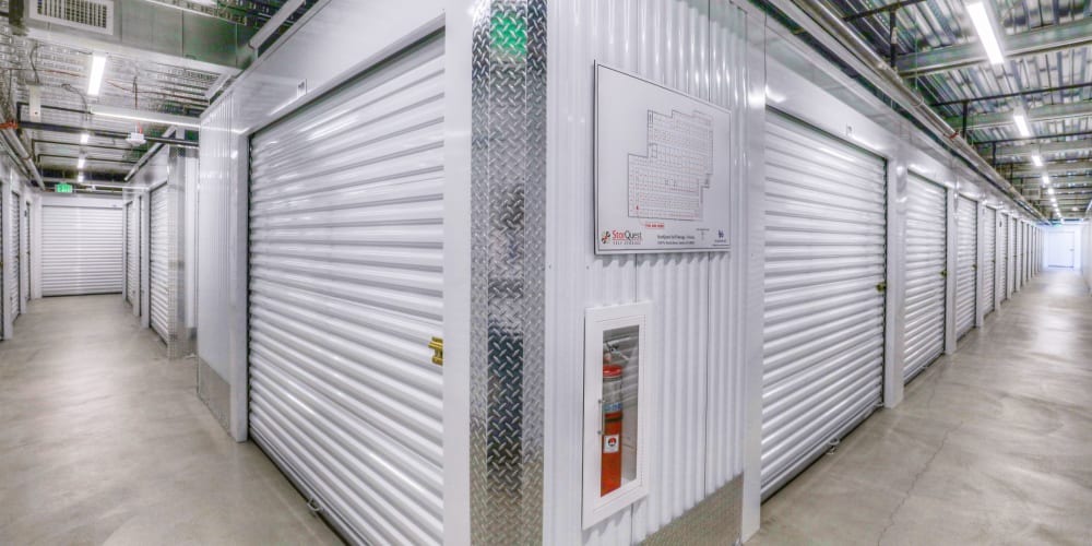 Indoor climate controlled units at StorQuest Self Storage in King of Prussia, Pennsylvania