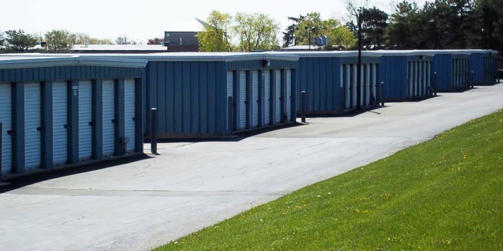 Spacious storage units at Trojan Storage of South Elgin in South Elgin, Illinois
