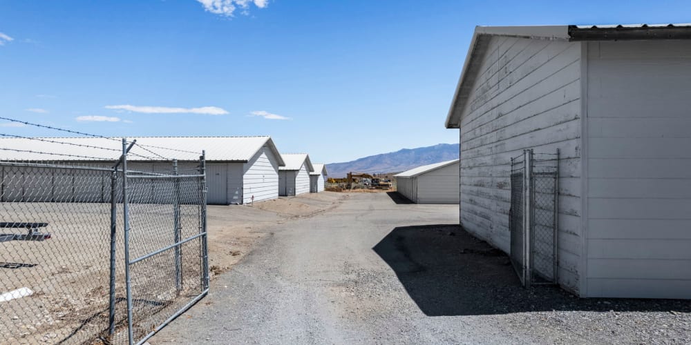 fully fenced at Comstock RV Park and Storage in Mound House, Nevada