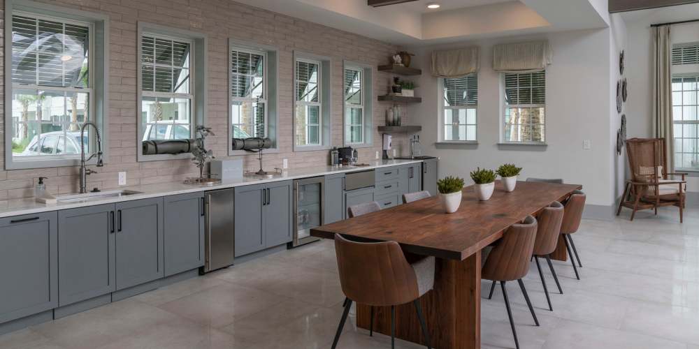 Activity room at The Atwater at Nocatee in Ponte Vedra, Florida