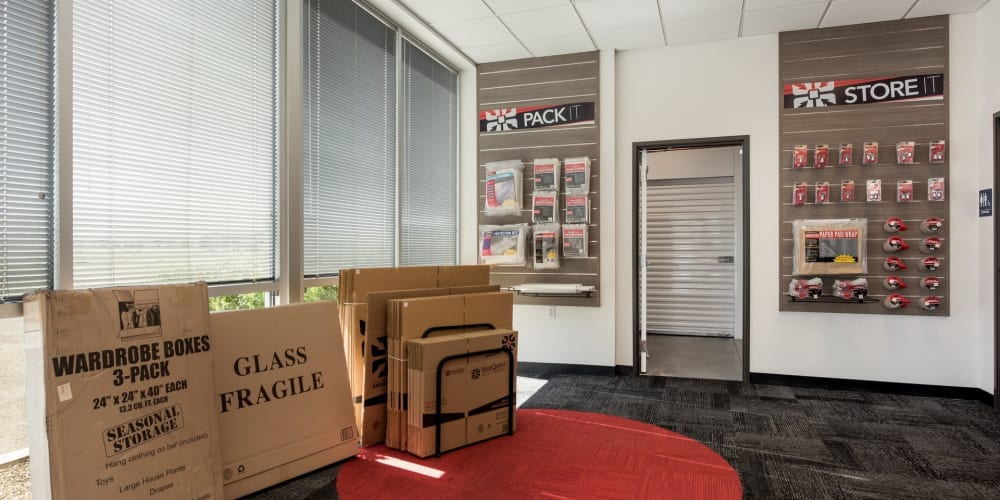 Packing supplies available at StorQuest Express Self Service Storage in Gilbert, Arizona