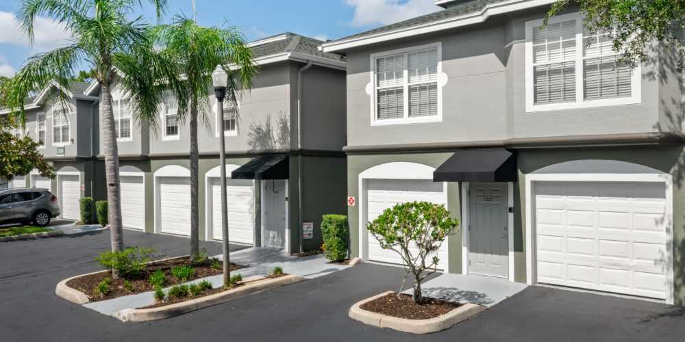 Rendering of townhome exterior at Pointe Parc at Avalon in Orlando, Florida