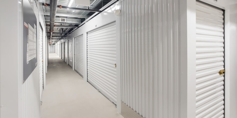 Large indoor climate controlled units at StorQuest Self Storage in Castle Rock, Colorado