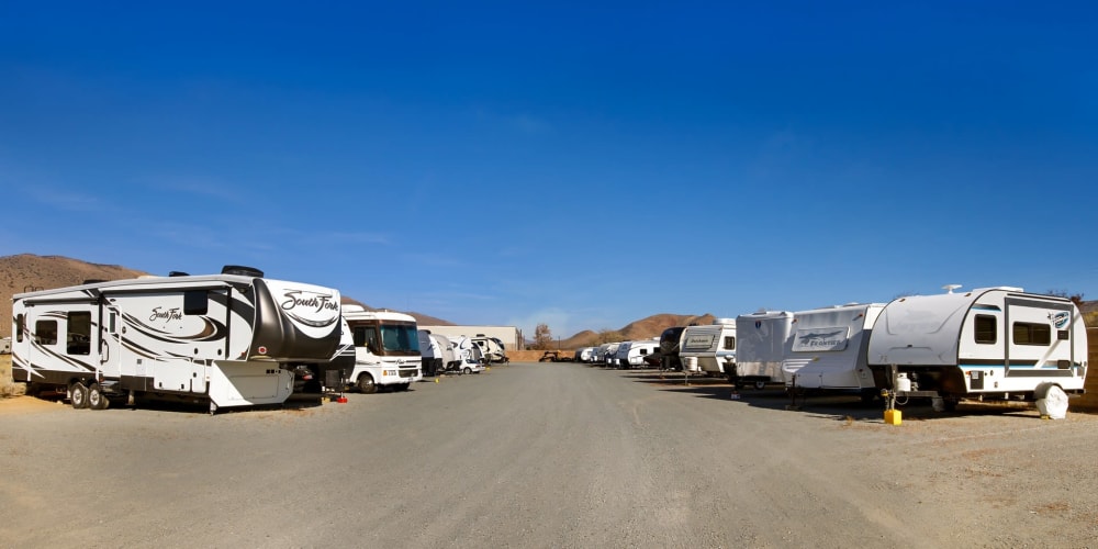 RV, Boat & Auto storage at StorQuest Self Storage in Sparks, Nevada