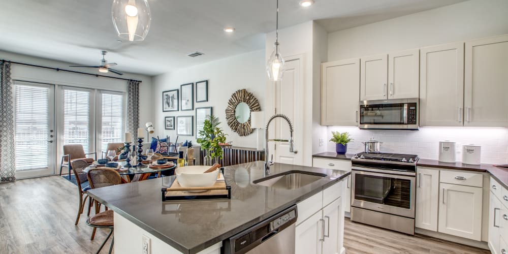 Kitchen at 255 Assay in Houston, Texas
