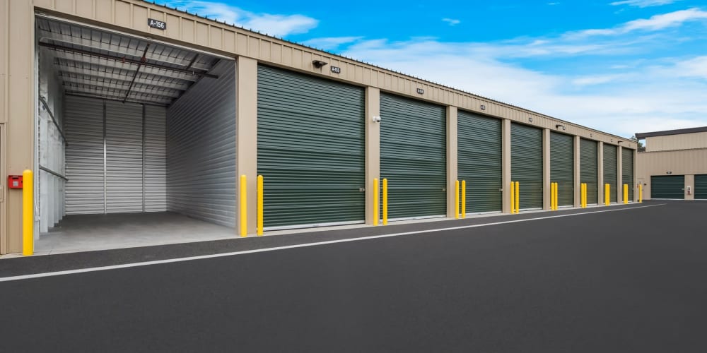 Extra large drive-up storage units at StorQuest Self Storage in Jamul, California