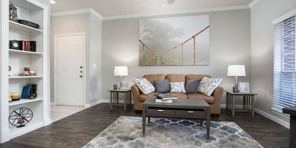 Apartment interiors at Augusta North in Houston, Texas