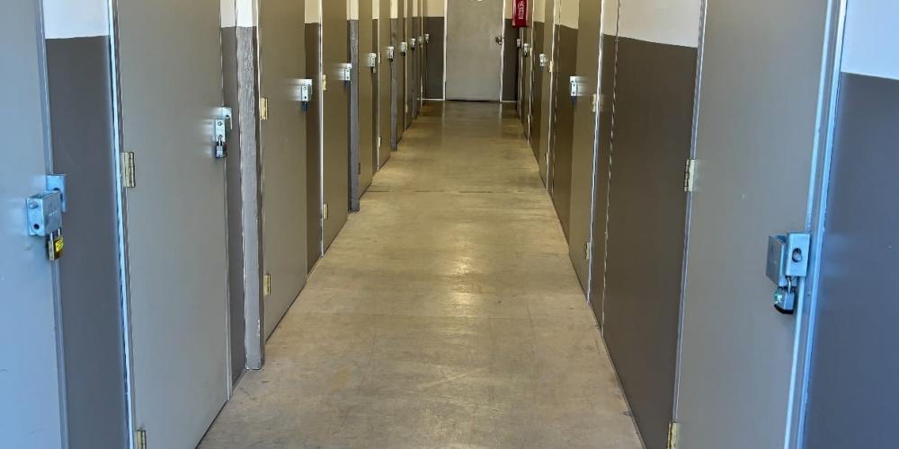Self storage interior at Parkside Mini Storage and RV in Beaverton, Oregon