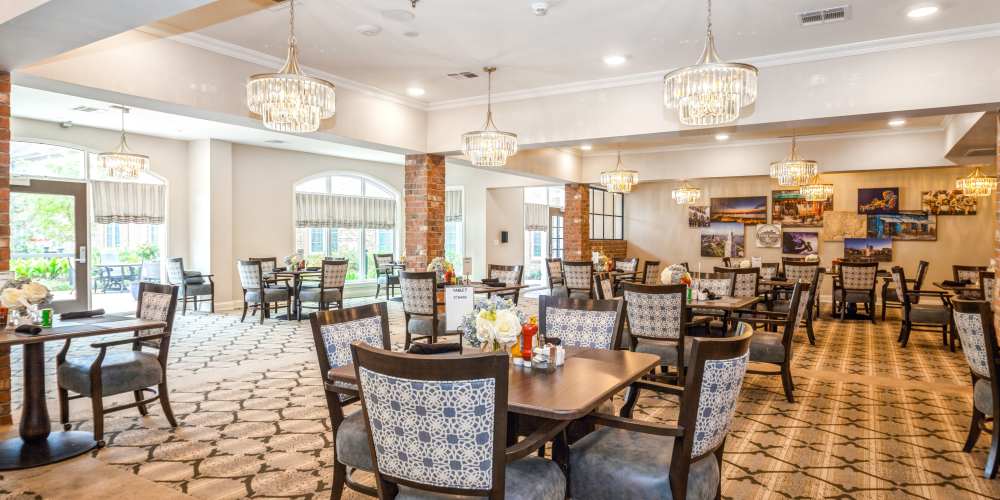 Main dining room at Barclay House of Baton Rouge in Baton Rouge, Louisiana