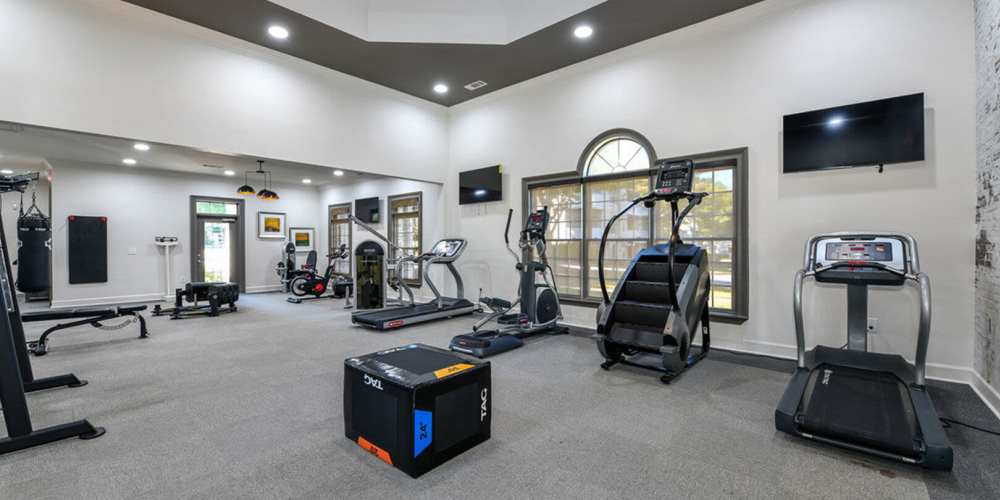 Gym at Aubrey's Landing in Cumming, Georgia