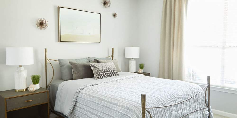 Bedroom at Aubrey's Landing in Cumming, Georgia