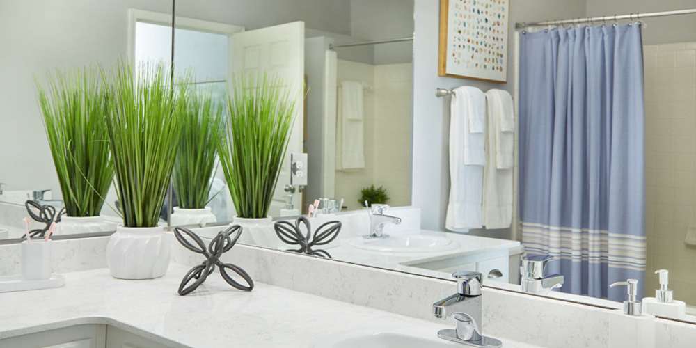 Bathroom at Aubrey's Landing in Cumming, Georgia