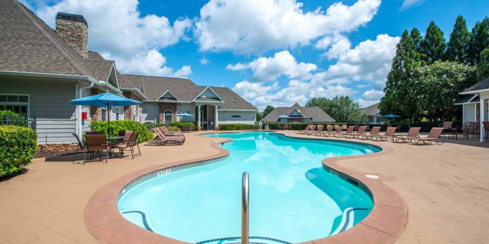 Pool at Aubrey's Landing in Cumming, Georgia