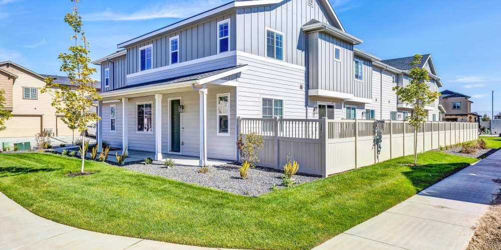 Community home exterior at BB Living at The Oaks in Meridian, Idaho