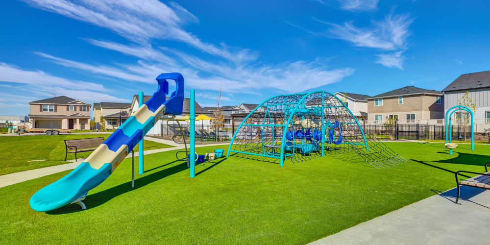 Community playground at BB Living at The Oaks in Meridian, Idaho