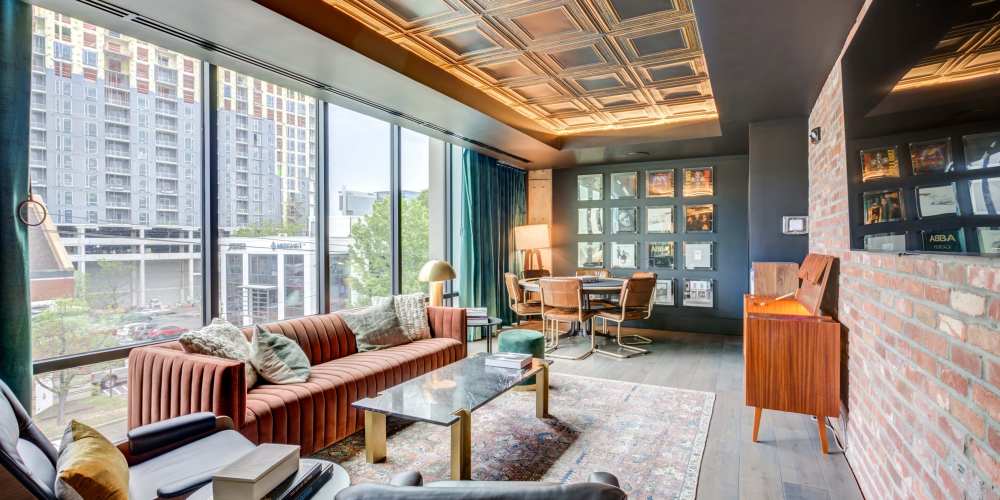 Beautiful apartment with huge windows at The Prospect in Charlotte, North Carolina