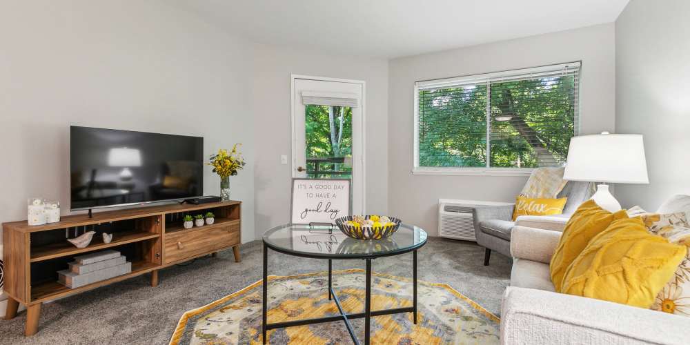 Model apartment at Haywood Estates by Barclay House in Greenville, South Carolina