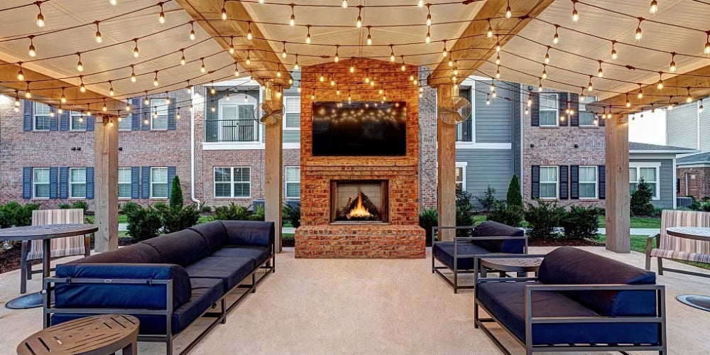 Clubroom at City Limits Apartments in Columbia, Tennessee 