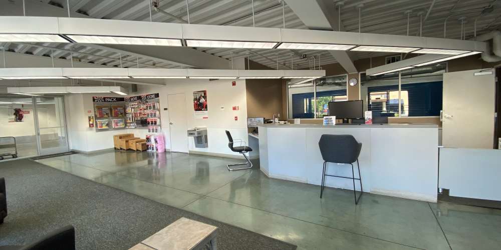 Packing supplies available in the leasing office at StorQuest Self Storage in Woodland Hills, California