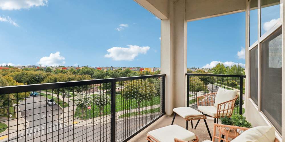 Patio and wide view at BDX at Capital Village
