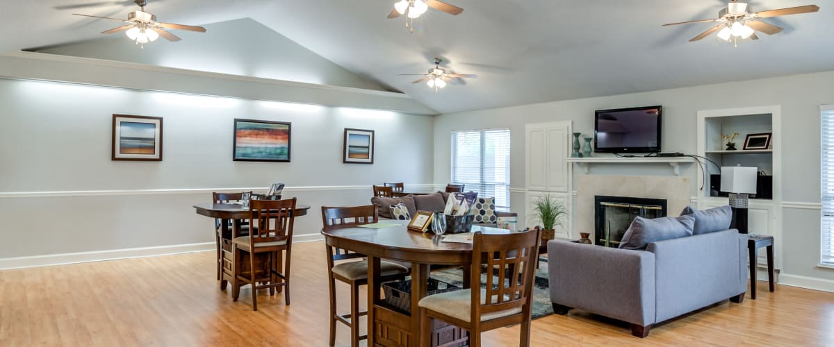 A large clubhouse at Green Wood in Gallatin, Tennessee