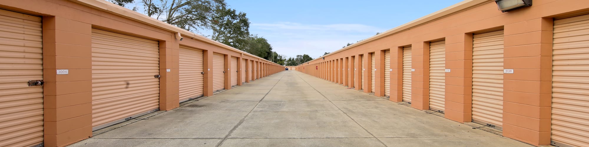 Climate-controlled storage at My Neighborhood Storage Center in Orlando, Florida