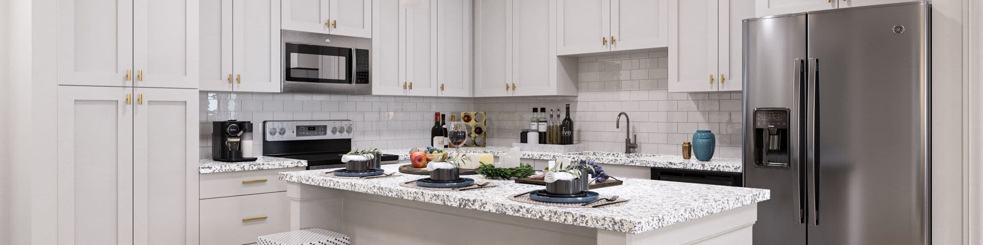 Kitchen at The Griffon Vero Beach in Vero Beach, Florida