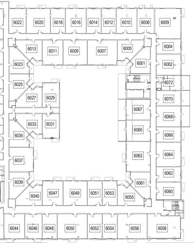 The Local Apartments level 6 site plan