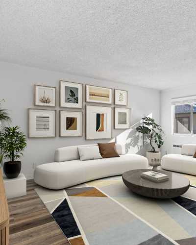 Model apartment at Cielo Apartment Homes, Campbell, California