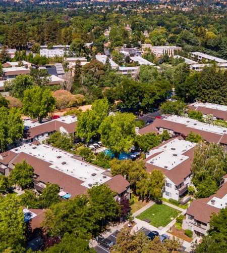 View neighborhood at Ellinwood in Pleasant Hill, California