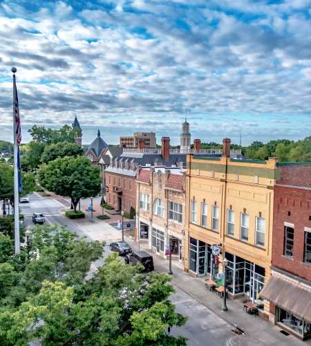 Downtown Rock Hill at Brittany Place of Rock Hill in Rock Hill, South Carolina