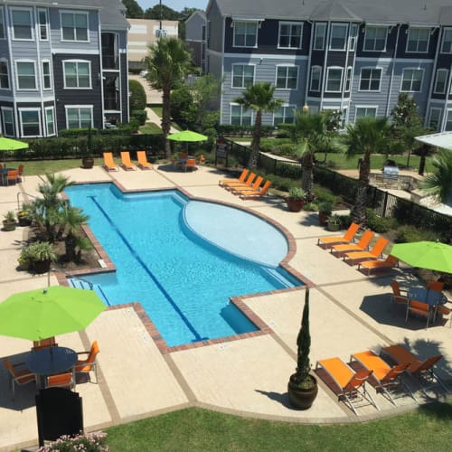 Community amenities at The Abbey at Grant Road in Houston, Texas