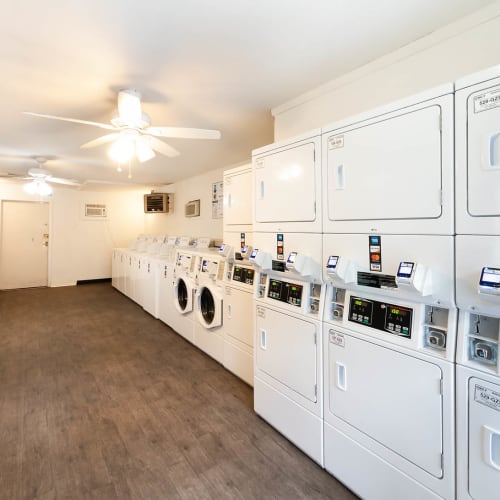 Onsite laundry facilities at Riverside North Apartment Homes in Chattanooga, Tennessee
