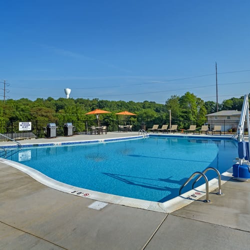 Swimming pool at The Kane in Aliquippa, Pennsylvania