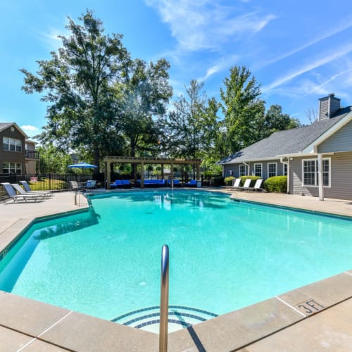 Refreshing Swimming Pool at 900 Dwell in Stockbridge, Georgia