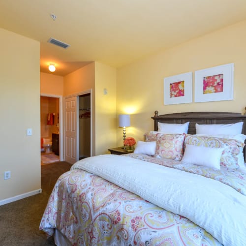 Bright, spacious bedroom at Courtney Isles in Yulee, Florida