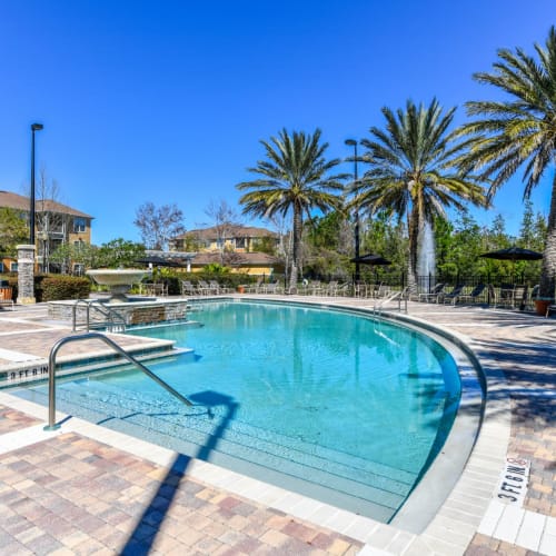 Resort-Inspired pool at Courtney Isles in Yulee, Florida