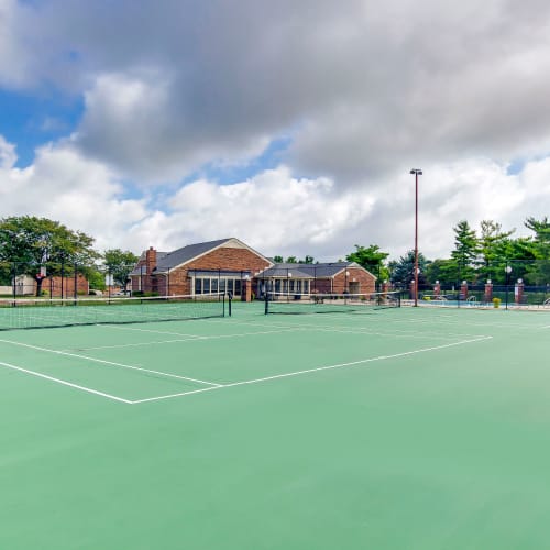 Tennis court at The Highlands in Fairborn, Ohio