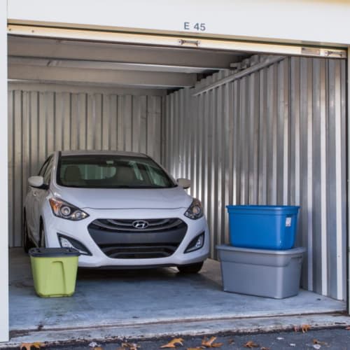 Auto storage at Red Dot Storage in Little Rock, Arkansas