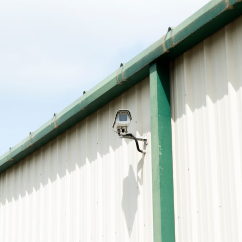 24-hour security camera at Red Dot Storage in Hammond, Louisiana